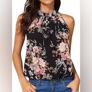 Women’s Floral Tank Top